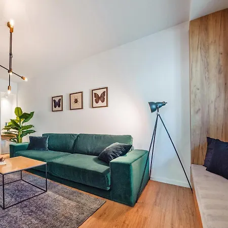 Apartment So Harmony Luksus, Prywatny Ogrodek, Bezplatny Parking Zoppot